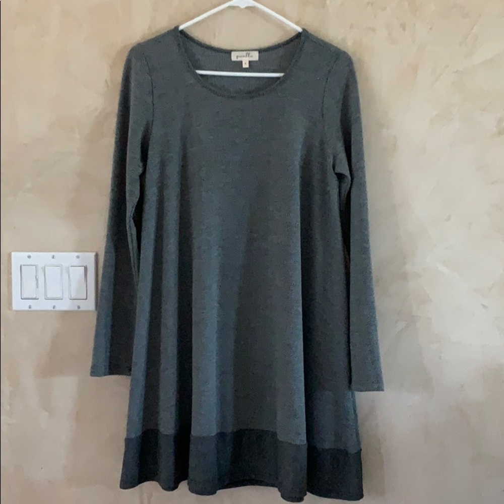 Puella charcoal swing dress
